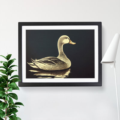Awesome Duck - Framed Print