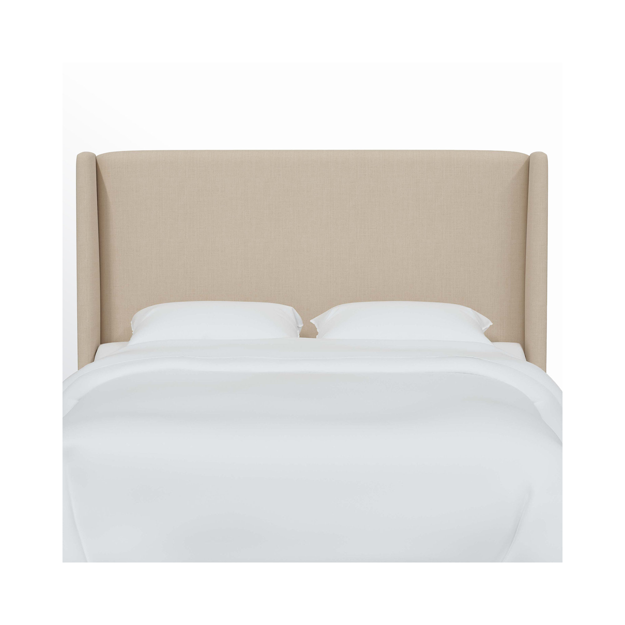 Tilly Upholstered Headboard, Classic Linen Linen, King