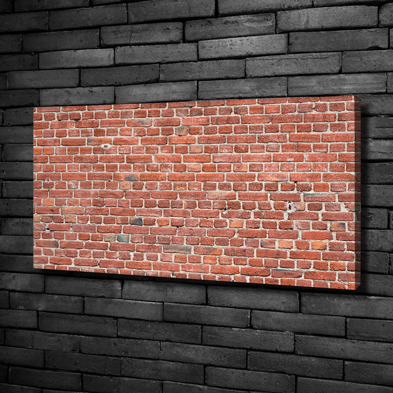Brick Wall - No Frame Print on Canvas