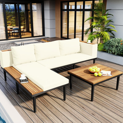 29.82 " W Patio Sectional Set