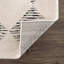 Fauci Geometric Cream / Black Area Rug-91884268