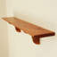 Tablette murale flottante en bois massif-2054377906