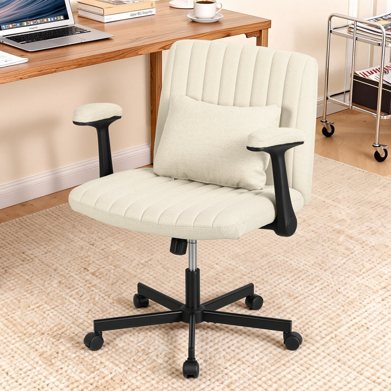 Fauteuil de bureau Criss Cross, Blanc
