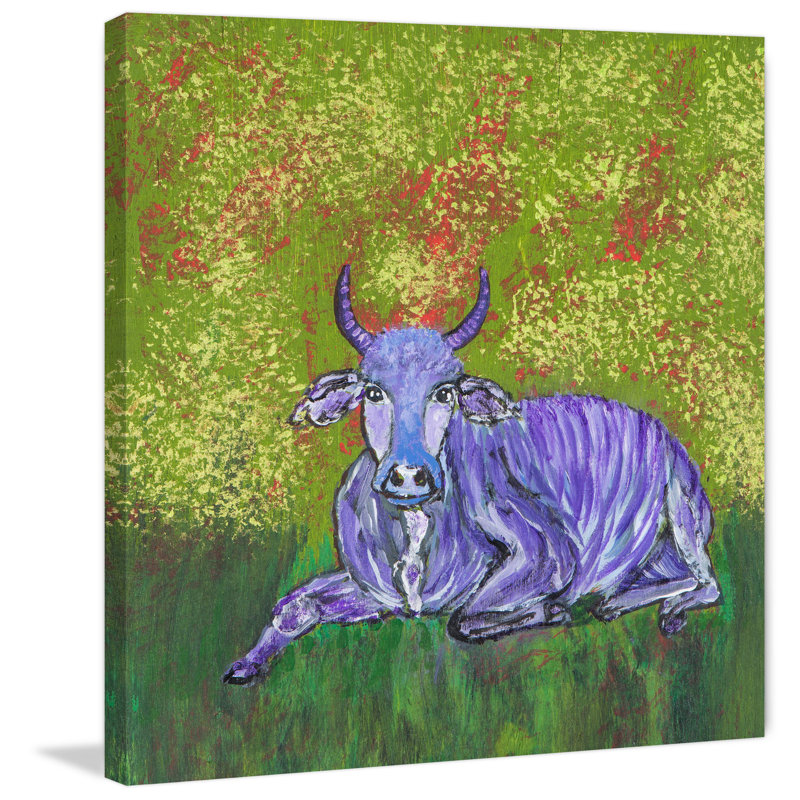 France Gilbert - Wrapped Canvas Painting, 61cm H x 61cm W