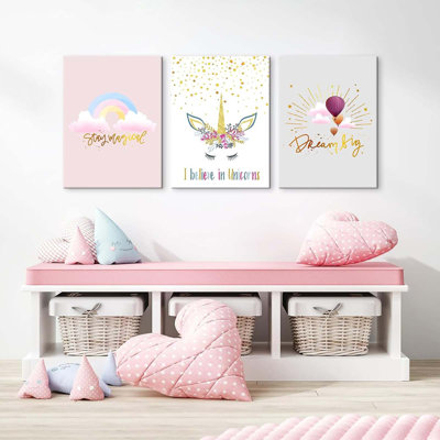 3 Piece Wrapped Canvas Print