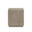 Table de bout carrée 1Pc avec tablette inférieure ouverte