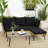 3 - Person Patio Conversation Set with Cushions-716548626