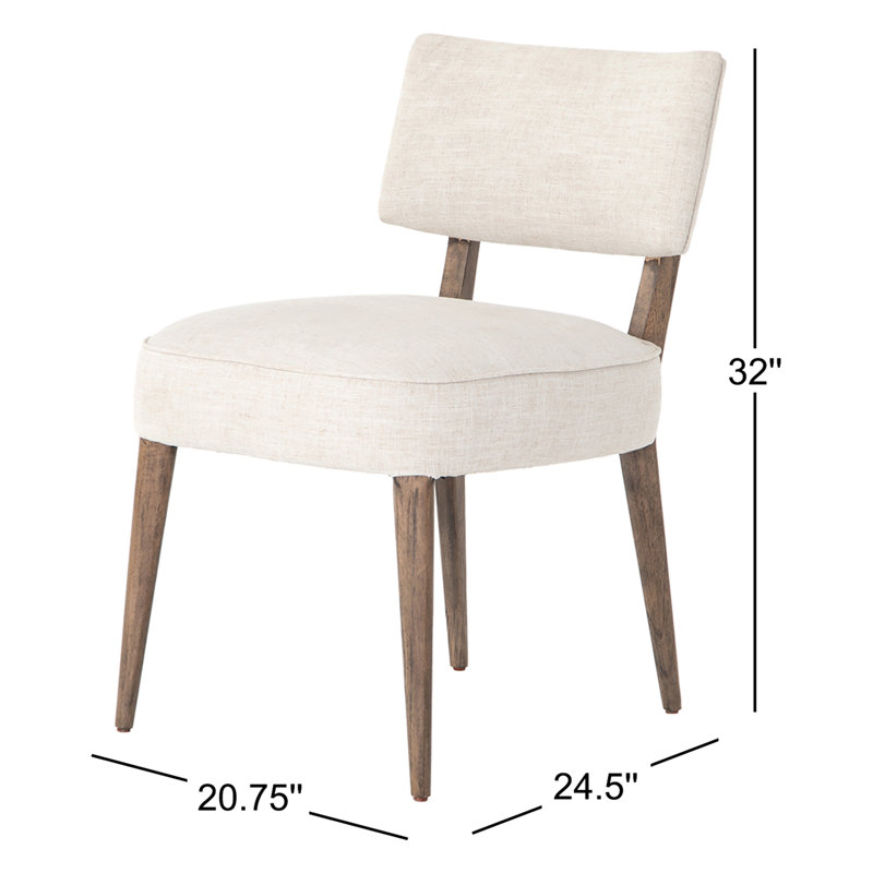 Orville Dining Chair-Cambric Ivory, Cambric Ivory