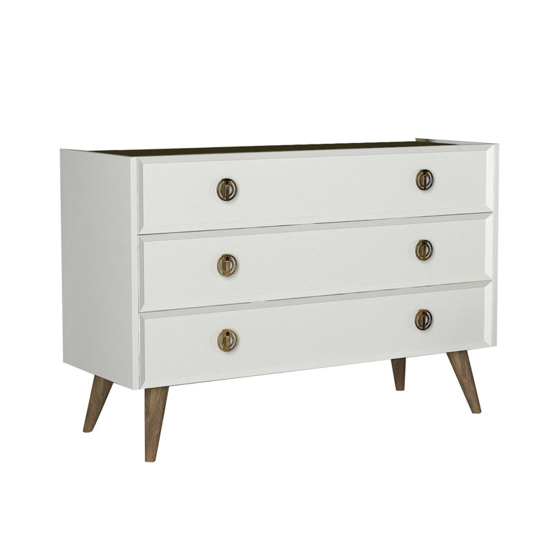 Commode 3 tiroirs l 47,2 po Cobleskill