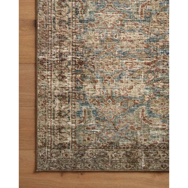 Morgan Sea Sage 2' x 5' Wool and Synthetic Runner Rug