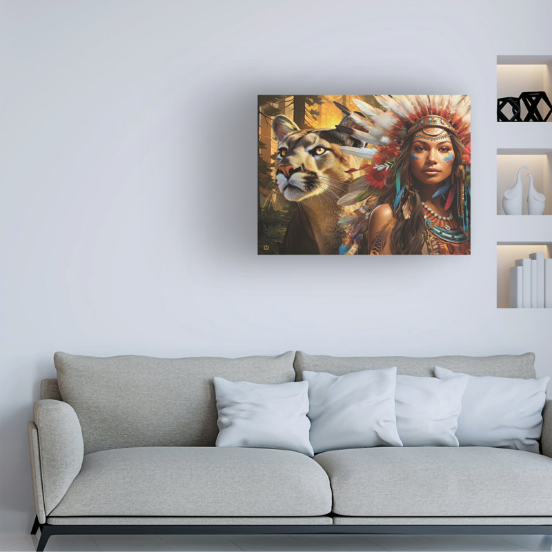 Art sur toile par Michael David Ward, H 14 po x l 19 po
