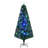 6' Tall Douglas Fir Pre-Lit Artificial Christmas Tree With Realistic Branches, 24 Multi-Colour LED Lights, Fibre Optics And 230 Tips