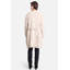 Peignoir luxueux à motif léopard avec ceinture à poches avant - Beige-636718459