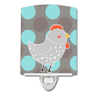 Chicken Ceramic Night Light