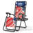 Zero Gravity Lounge Chair, Adjustable Folding Recliner with Detachable Side Tray & Headrest Pillow, Portable Patio Chair for Camping, Beach, Backyard, Supports 330 lbs