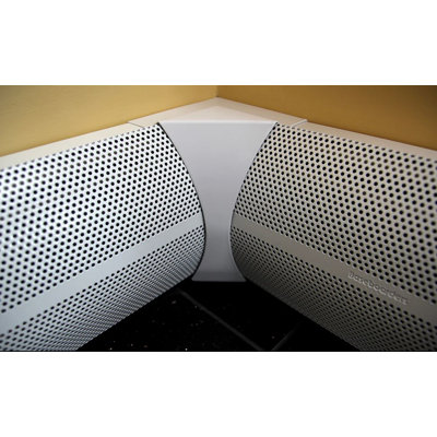 Baseboarders Elliptus Rust-Resistant Steel Easy Slip-On Baseboard Heater Cover Inside 90-Degree Corner – White