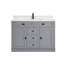 48" Solid Wood Sink Vanity  With 1' Artificial Stone Top-1218569829-1218569835