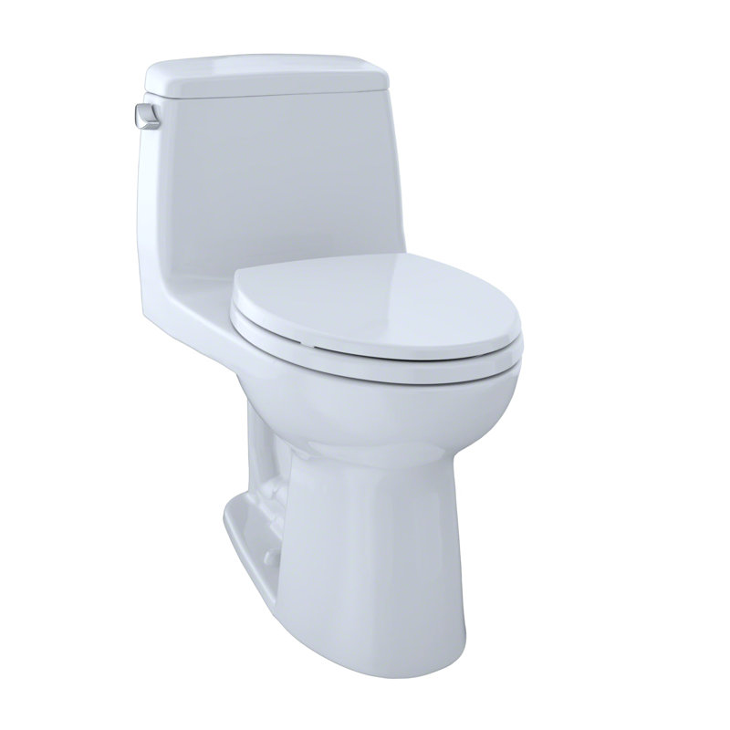 Ultimate® 1.6 GPF Elongated One-Piece Toilet Floor Mounted, Cotton