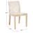 Yvette 18.2'' H Teak Solid Wood Armchair