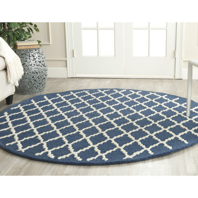 Cannen Hand Tufted Wool Geometric Rug