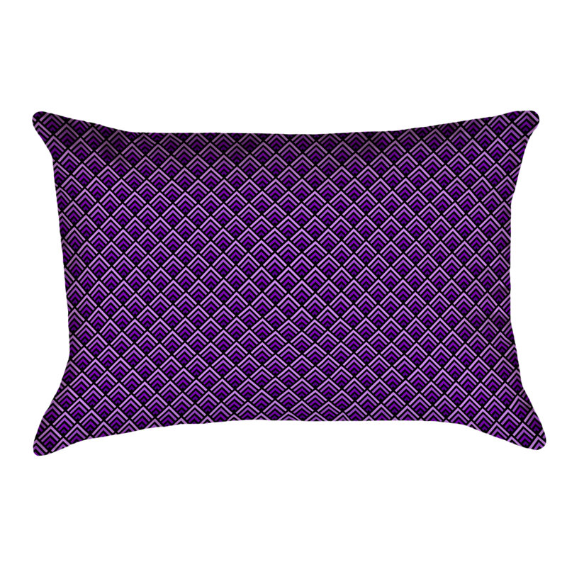 Coussin Katelyn Elizabeth, Faux lin, Mauve
