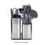 Stainless Steel Square Utensil Crock