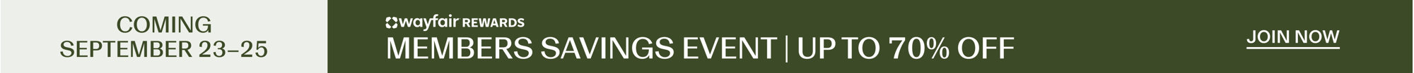 Wayfair Rewards Members-Only Early Access: Join Now to Shop