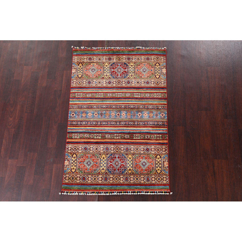 Tapis fait à la main Kazak 3x5