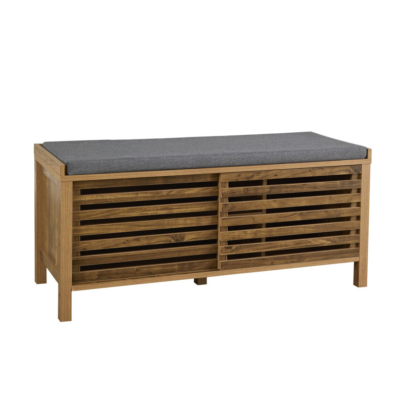 Angelito Fabric Upholstered Storage Bench