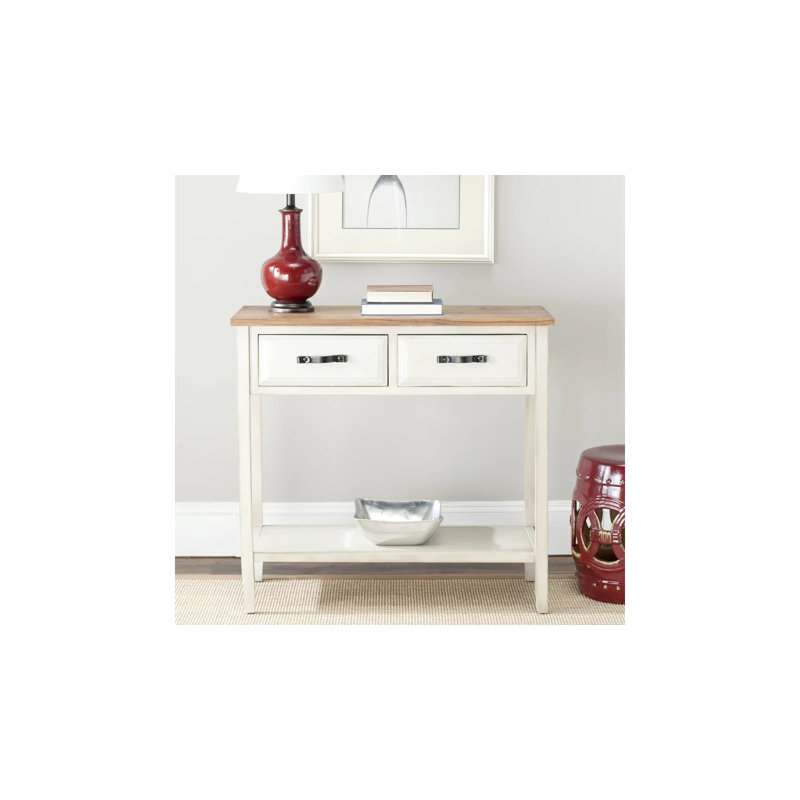 Breakwater Bay Joanna 35.8" Solid Wood Console Table & Reviews | Wayfair