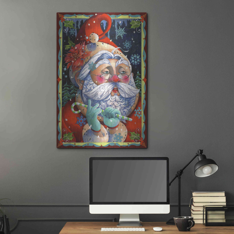 "Déterminer Naughty Or Nice" par David Galchutt, H 36 po x l 24 po