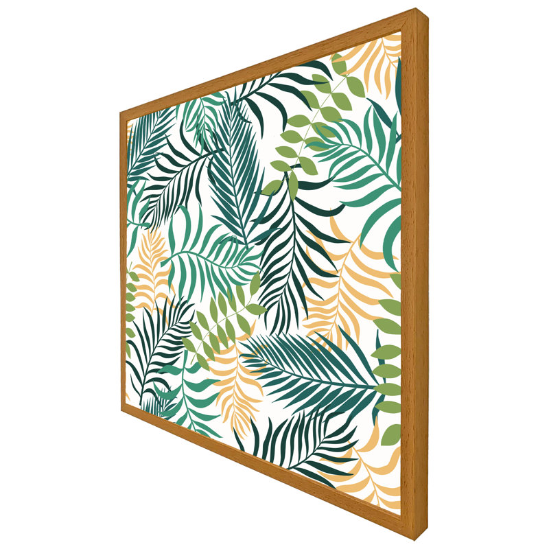 Abenezer Single Picture Frame Print, 76cm H x 76cm W x 4cm D, Oak Framed