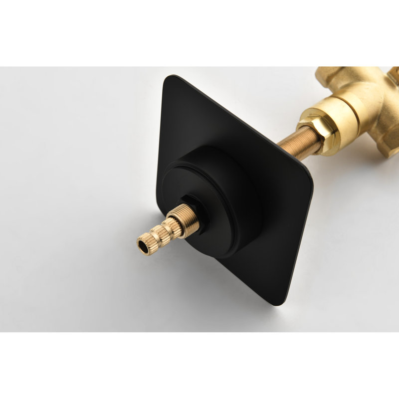 Volume de la douche principale - 3/4 po en métal coulé, poignée réglable en laiton, gadget de contrôle, poignée