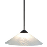 Blanco Swirl 1 - Light Pendant