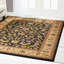 Tapis noir / ivoire Cokeley-264849720