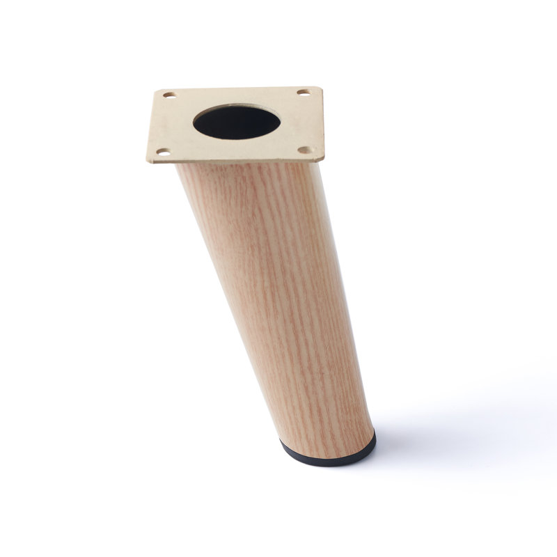 Wojcik Table Legs, Light Oak, 5.9" H x 2.12" W x 2.75" D