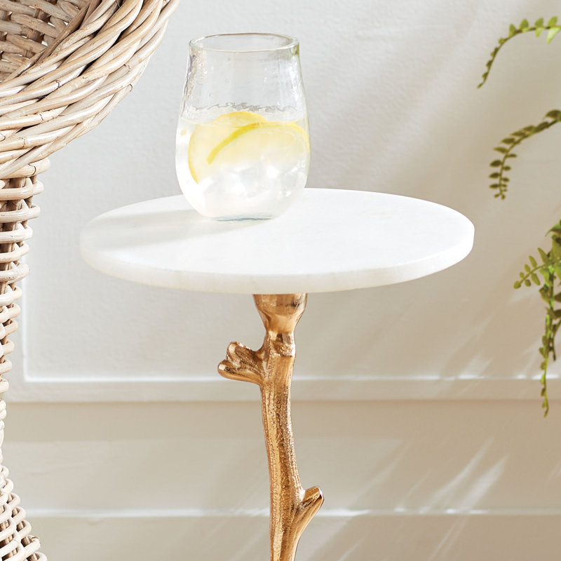 Varina Marble End Table