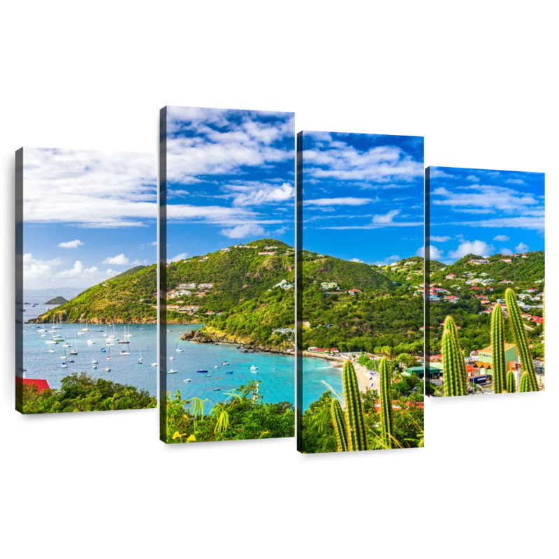 Gillard Saint Barths Island, 42" H x 68" W