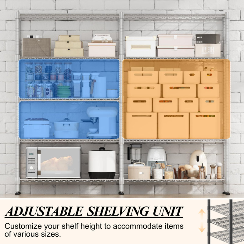 Yelena 60cm W Metal Shelving Unit