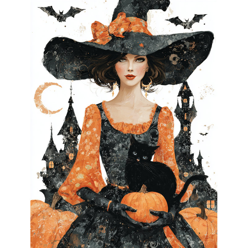 Enchanted Pumpkin Keeper - Art mural sur toile tendue
