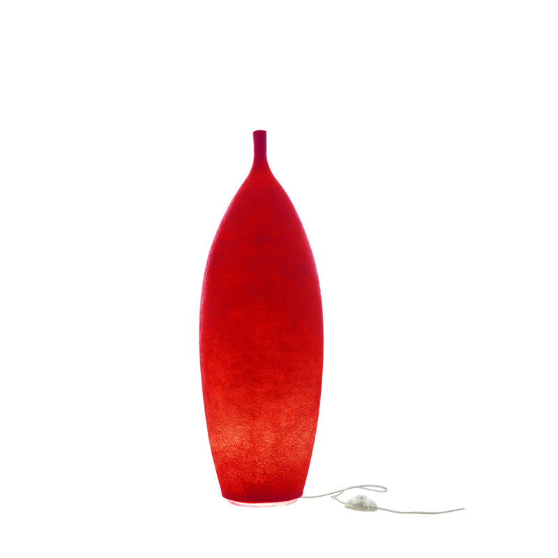 Luna 92cm Novelty Floor Lamp, Red