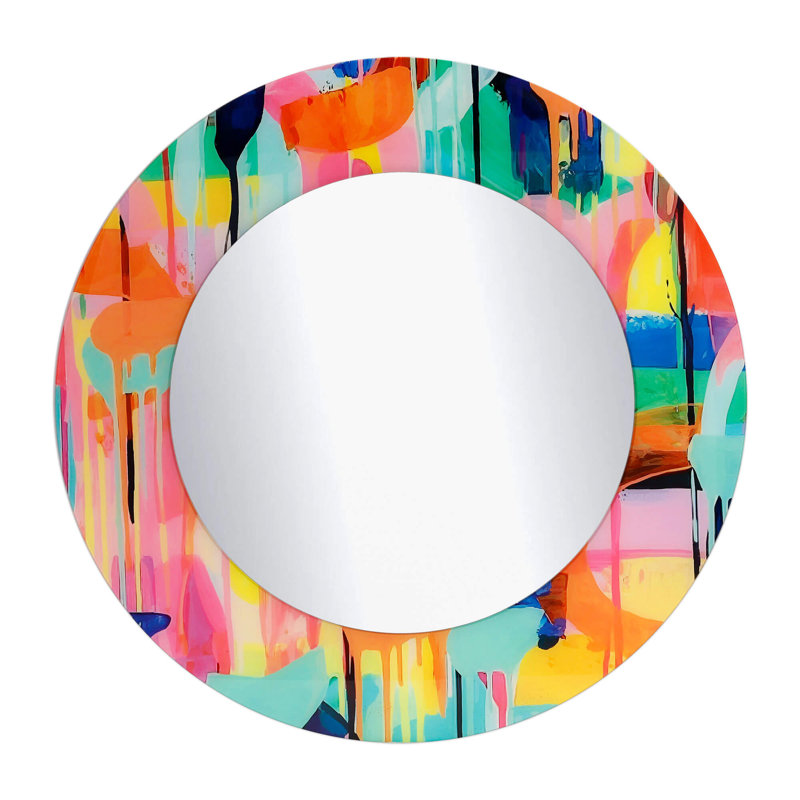Dahna Round Mirror