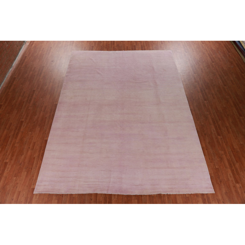 Tapis persan mauve Gabbeh 10 x 14