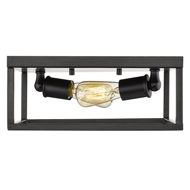 Stabler Flush Mount, Matte Black