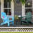  Cheryce HDPE Folding Adirondack Chair With Cup Holder-92316028
