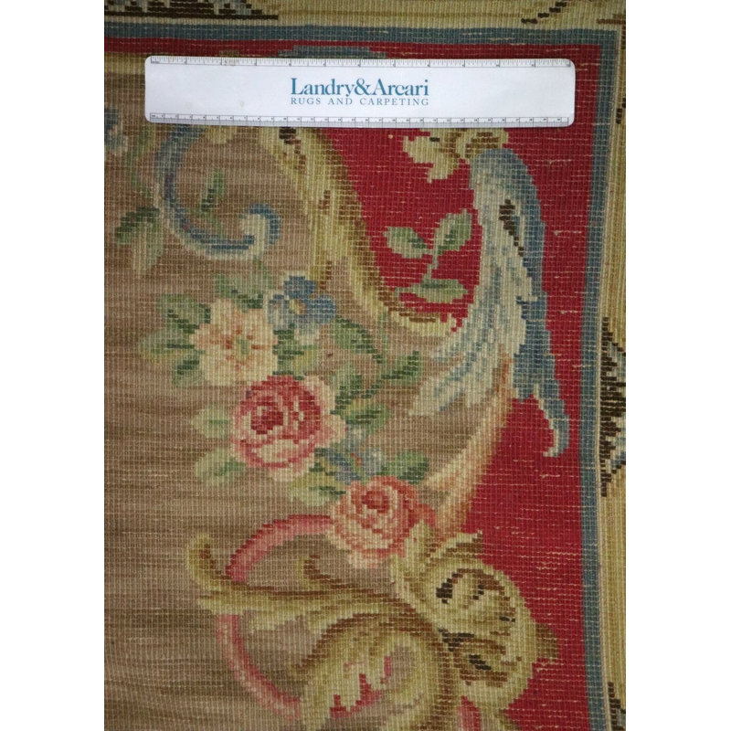 Savonnerie One-of-a-Kind 4'4" X 22'3" Area Rug