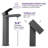 Enti Single-Hole Single-handle Bathroom Faucet-60317373