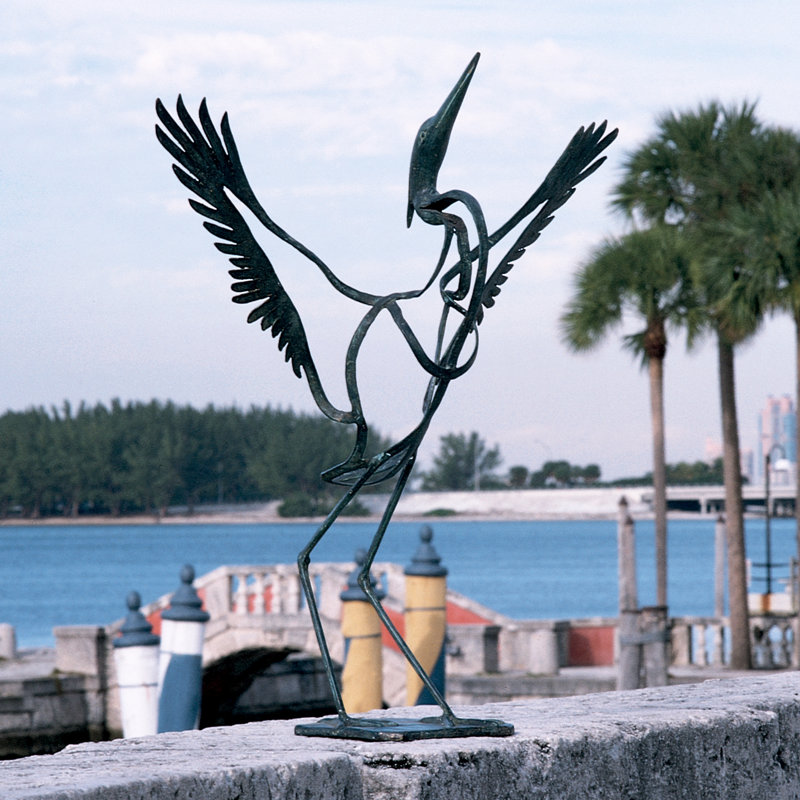 Winged Salute to the Sun Statue