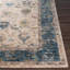 Tapis bleu / beige touffeté à la main Allie-1103957981