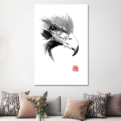Eagle by Péchane - Print on Canvas